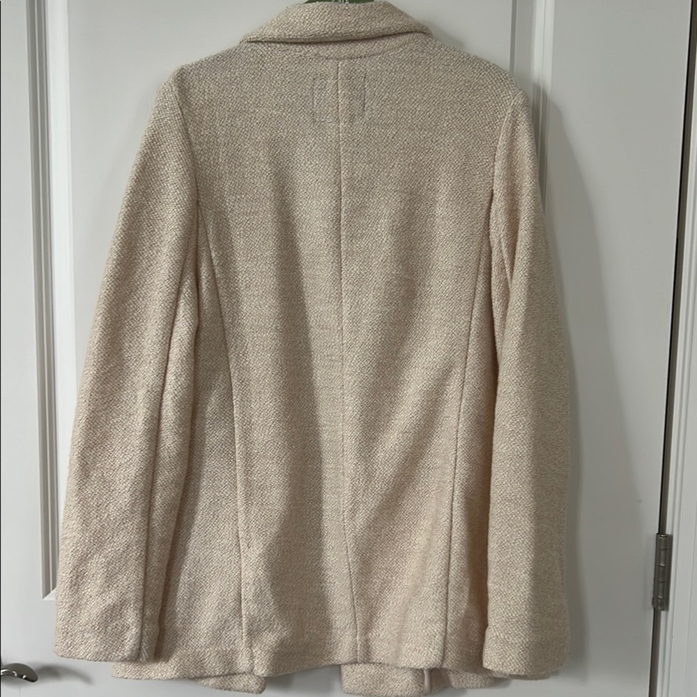 Sanctuary + Anthropologie Cream Bouclé Blazer - Picture 6 of 6
